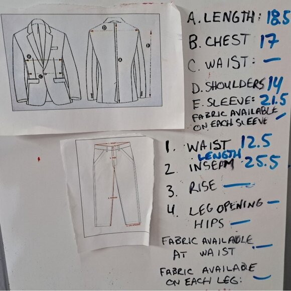 Vintage 70s 60 San Yuet Women's 2 Pc Set Skirt Jacket Suit Brown Japan Small 25W - Picture 2 of 14